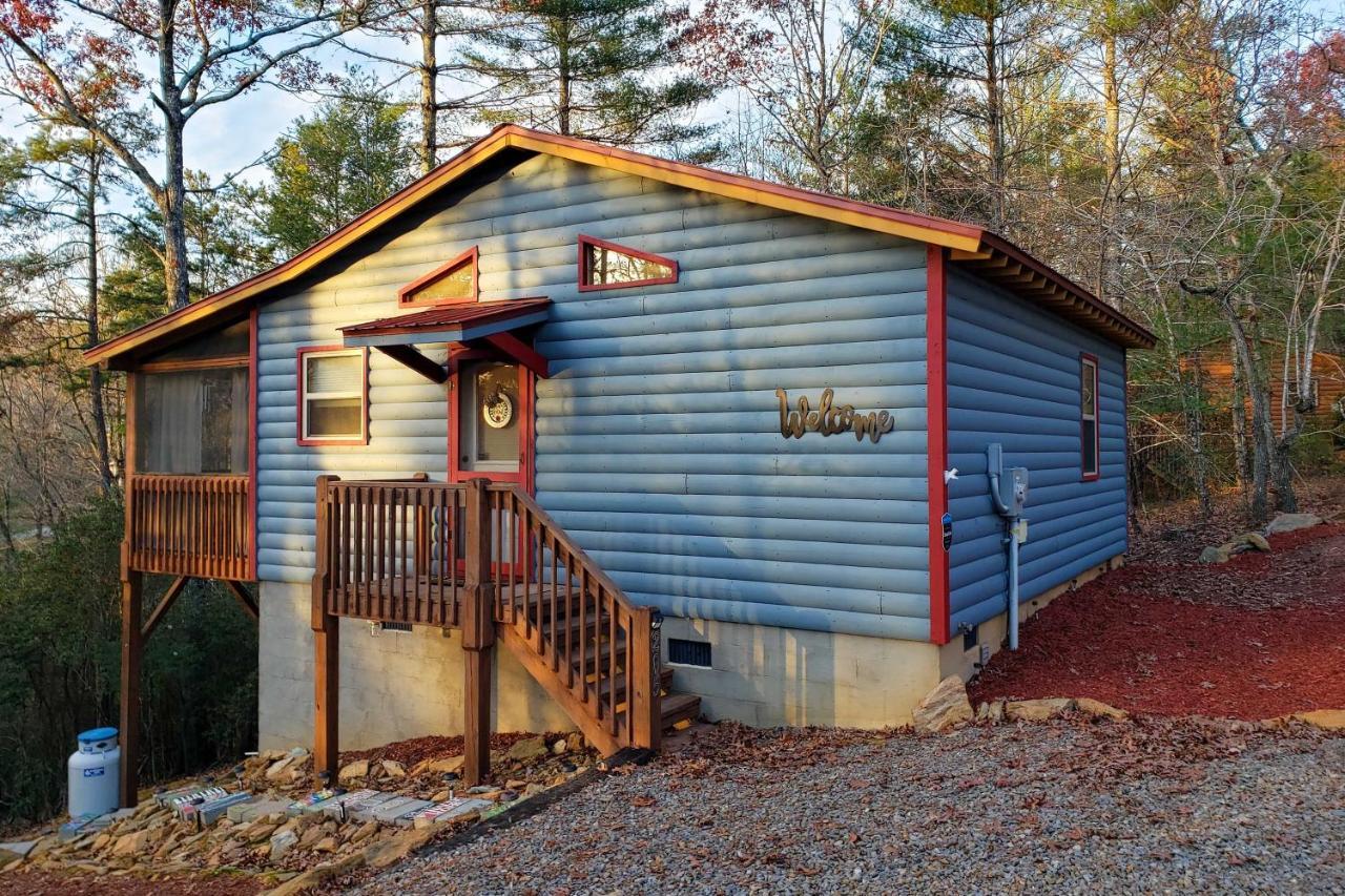 Custom Mtn Cabin By Hikingandmotorcycle Routes! 墨菲 外观 照片