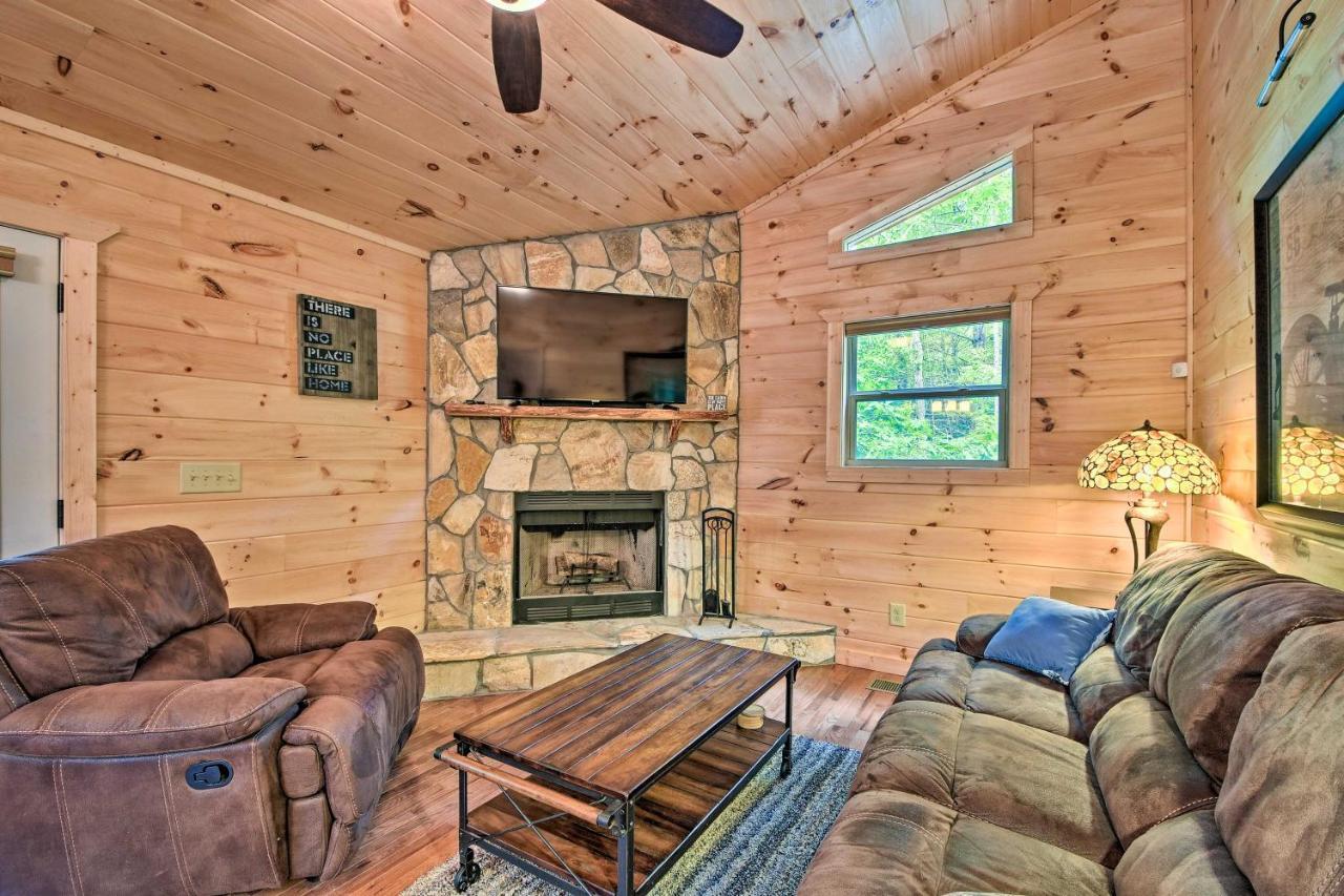 Custom Mtn Cabin By Hikingandmotorcycle Routes! 墨菲 外观 照片